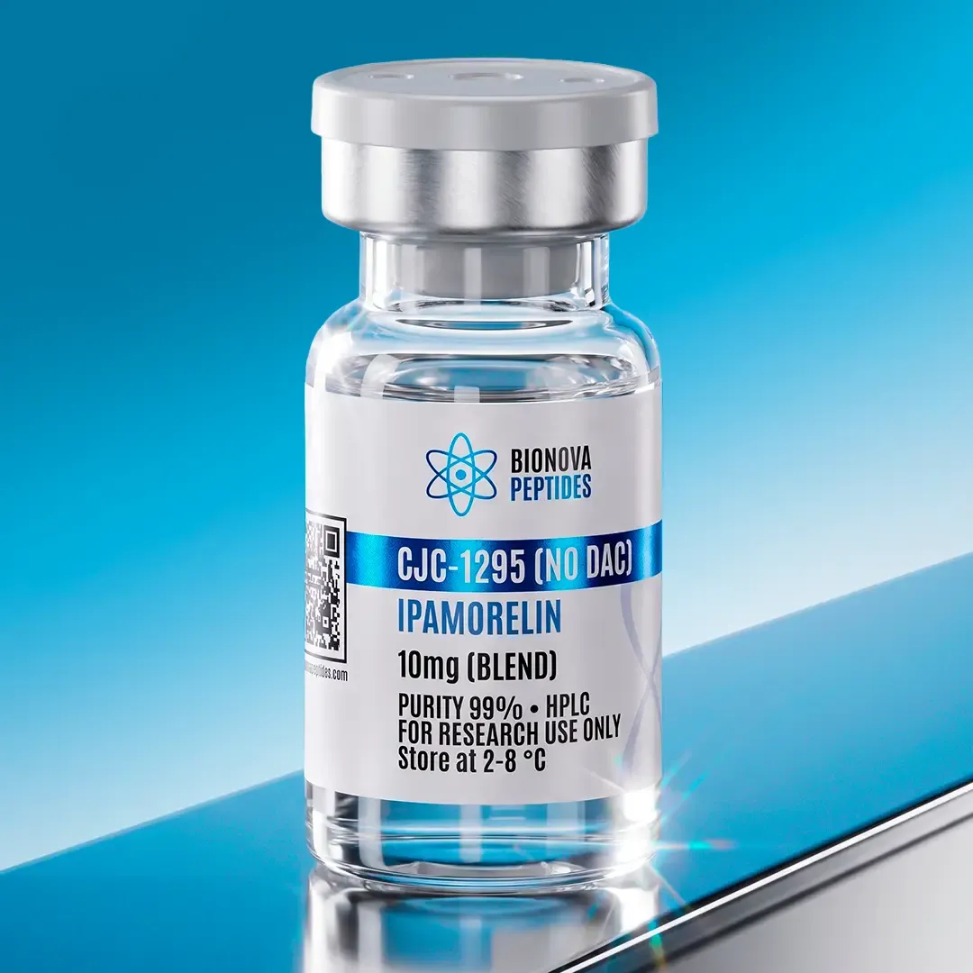 CJC-1295 + Ipamorelin Blend - 10 mg research product vial